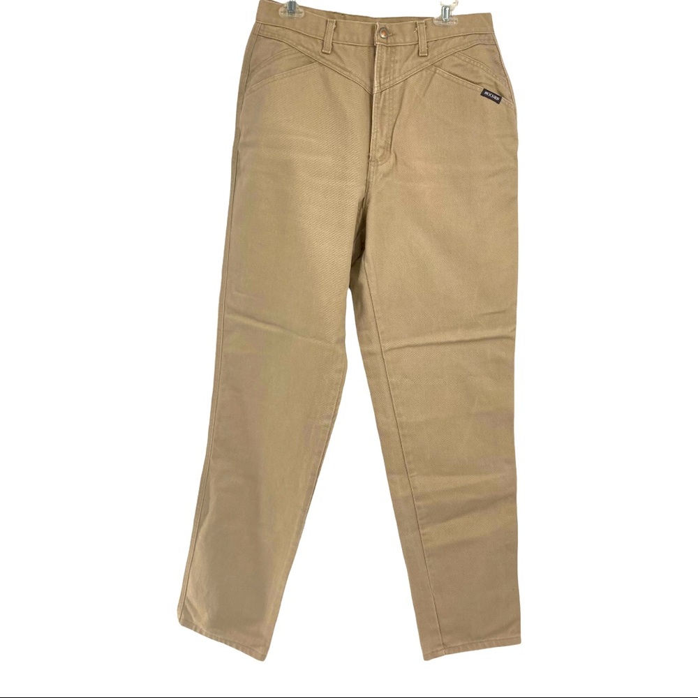 ⚜️ Vintage ROCKIES Khaki Bare Back Jeans 15/16